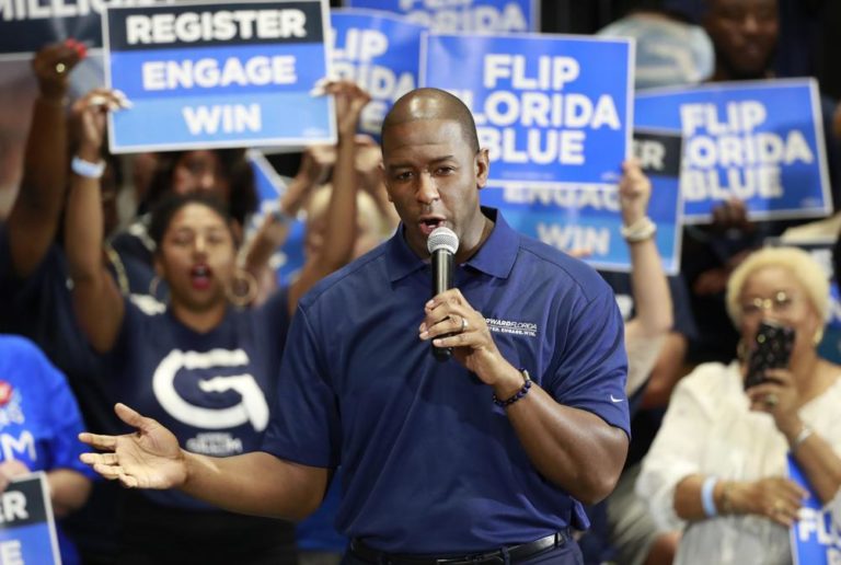 Ex-DeSantis Challenger, ‘Bisexual’ Andrew Gillum Arrested on Drug Charges