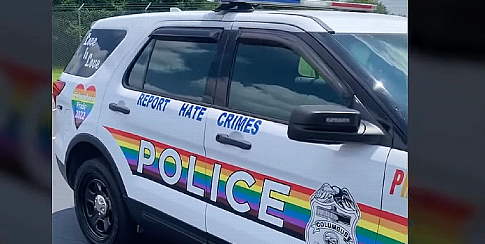 police pride cruiser