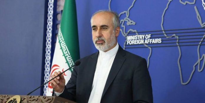 Iran Foreign Ministry spokesperson Nasser Kanaani