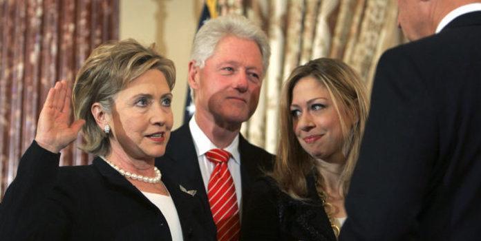 Hilary Clinton, Bill Clinton, Chelsea Clinton, Joe Biden