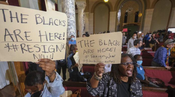 Los Angeles City Council protest