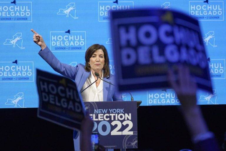 Kathy Hochul Bragged During DNC Speech about N.Y. Convicting Trump