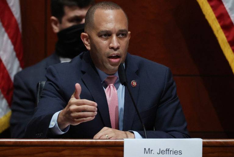 Hakeem Jeffries Ditches Gym, Flexes Photoshop Instead