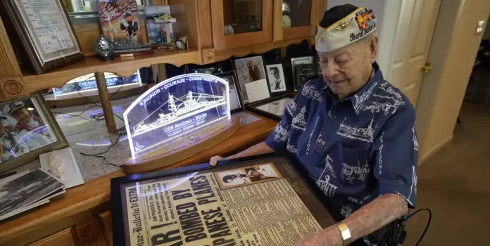 Pearl Harbor survivor Lou Conter