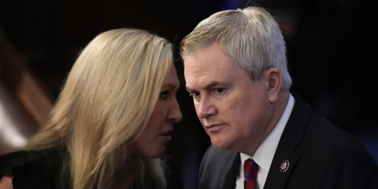 MTG Mocks Hunter’s ‘Temper Tantrum’; Threatens Speaker Over Amnesty Deal