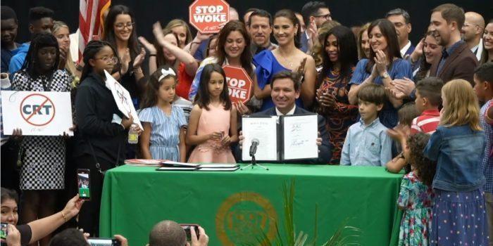 Ron DeSantis signs the Stop WOKE Act
