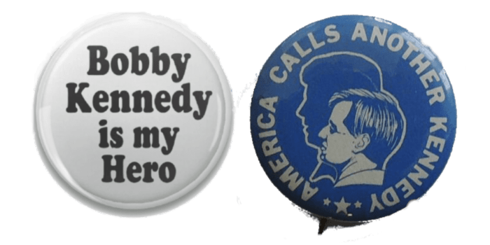 Robert F. Kennedy campaign buttons