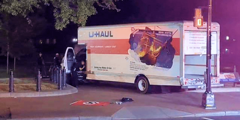 Here’s What Really Happened w/ Last Year’s Supposed Nazi Attack on the White House