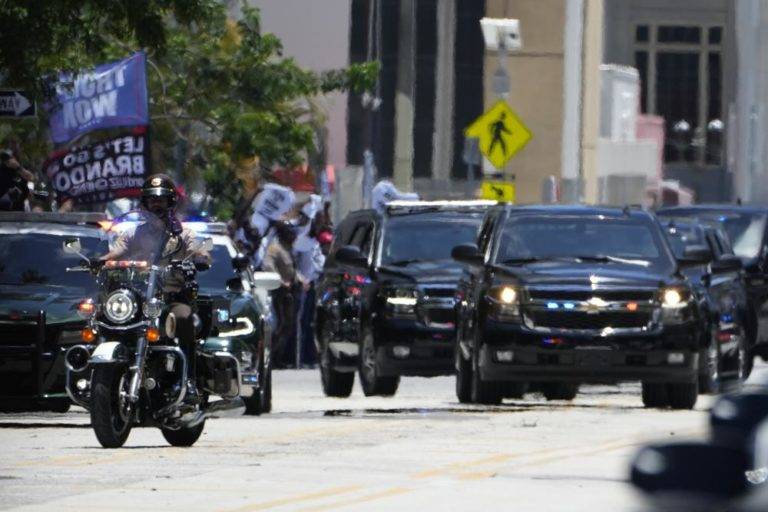 Trump’s Motorcade in Florida Rerouted Due to ‘Suspicious Object’