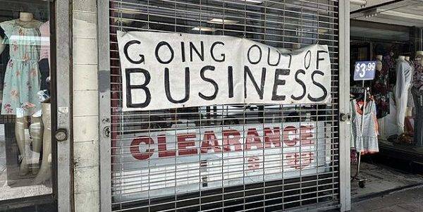 small business closed