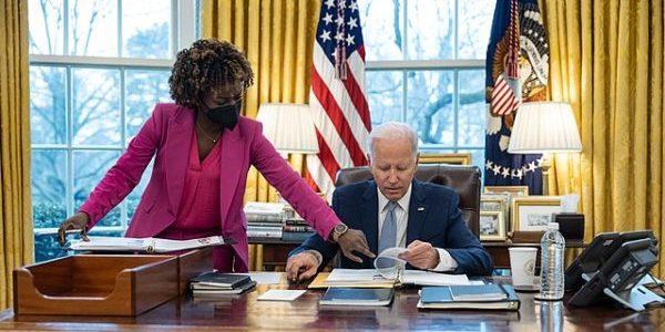 Joe Biden, Karine Jean-Pierre