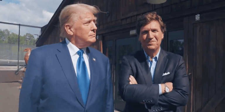 Trump Rebukes Zionist Effort to Cancel Tucker Carlson for Interviewing Nick Fuentes