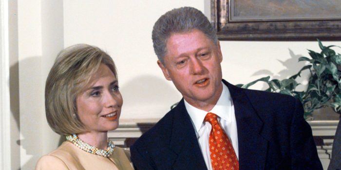 Hillary and Bill Clinton