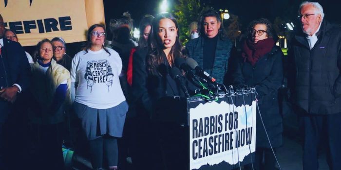 AOC rabbis for ceasefire