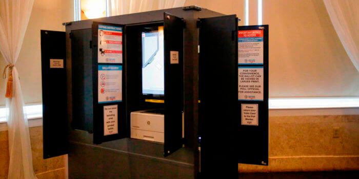 Georgia voting machines