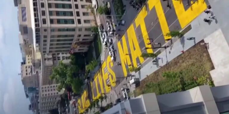 Washington, D.C., Dropped $270K to Repaint BLM Street Mural