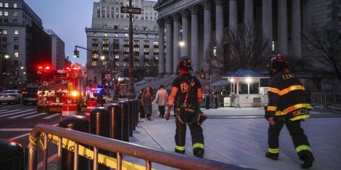 New York Supreme Court fire