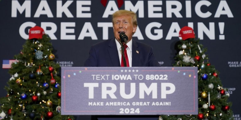Trump Turns the Tables on Biden: An ‘Absolute Threat to Democracy’