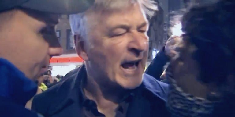 Leftist Mob Confronts Alec Baldwin over Israel Stance; Shouting Match Ensues