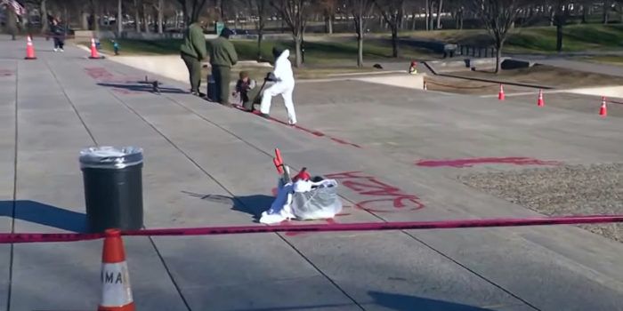 Lincoln Memorial vandalism