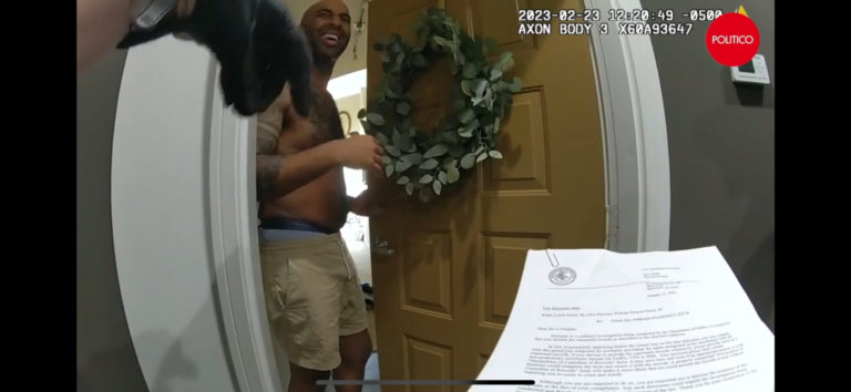 Bodycam Vid Shows FBI Thuggery in Arrest of Trump Co-Defendant Harrison Floyd