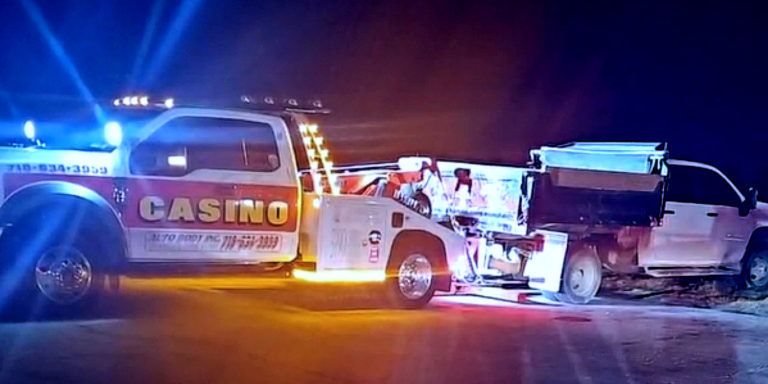 Expensive Cars Used by Illegals Are Towed as They Beg for Food and Money
