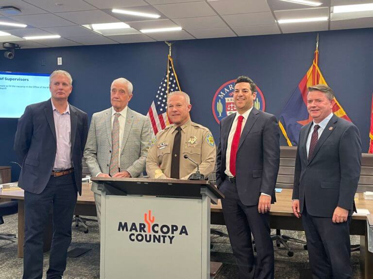 Maricopa Swears-In Ex-GOP Sheriff after Exit of Soros-Backed Penzone