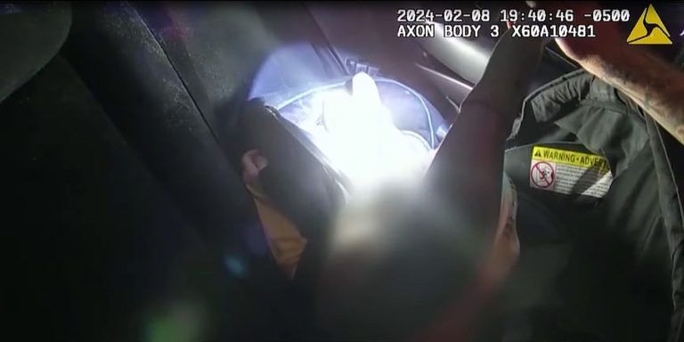 WATCH: Hero Cop Rescues Infant from Scene of Deadly Fla. Car Crash