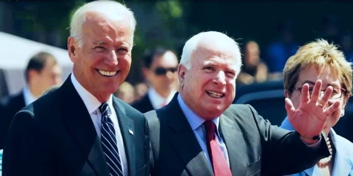 Joe Biden and John McCain