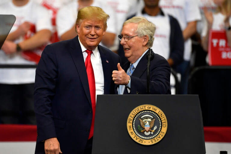 ‘Old Crow’ McConnell Endorses Trump for President