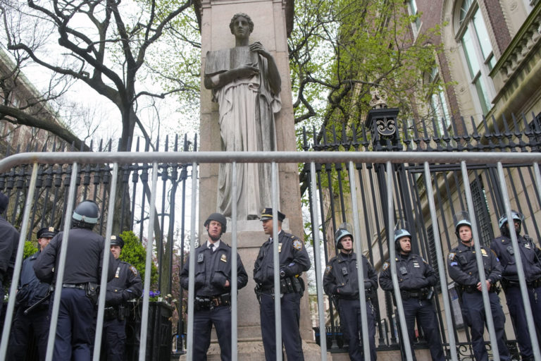 Columbia Univ. Overrun by Nazis, Cancels In-Person Classes on 1st Day of Passover