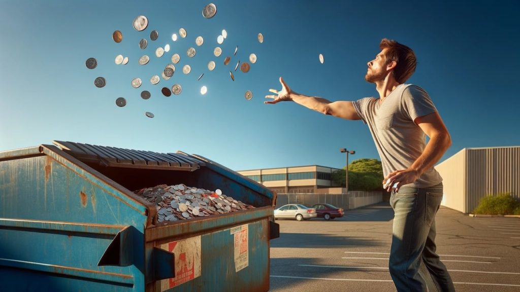 Americans Throw Away Millions of Coins Because U.S. Money Is Junk