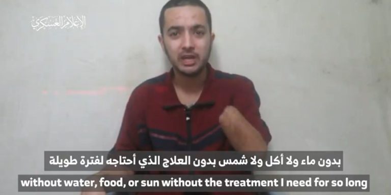 Parents React to Hamas Video of American Hostage w/ Missing Arm
