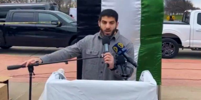 White House Tries to Distance Itself From Viral ‘Death to America’ Protest in Michigan