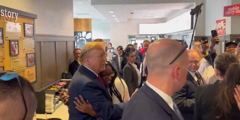 Black Americans Stun Trump w/ Massive Show of Support in Ga.