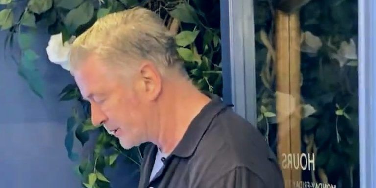 Alec Baldwin Slaps Phone of Protester Who Brought Up ‘Rust’ Shooting