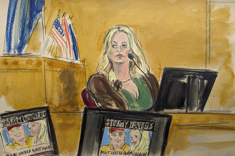 Stormy Daniels’ Lawyer Says She Wore Bulletproof Vest to Testimony