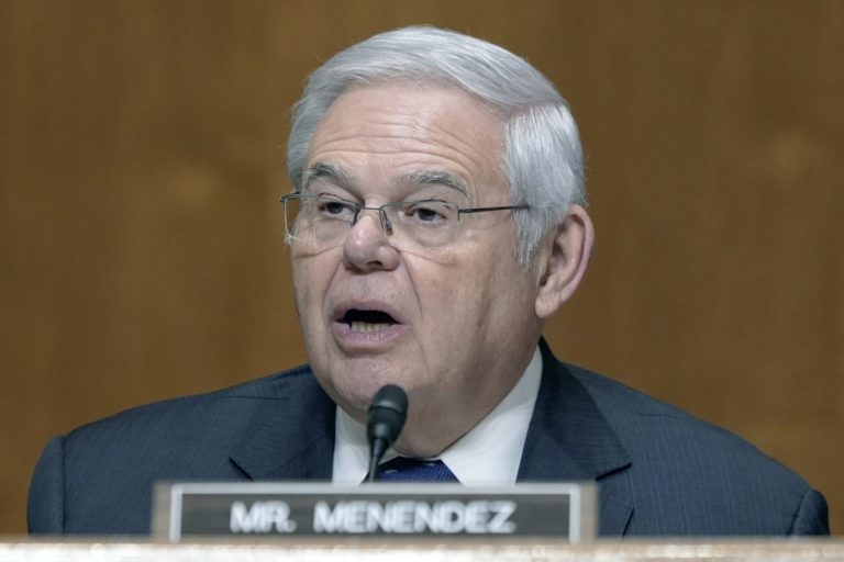 Ex-Sen. Bob Menendez’s Son, a Congressman, Snaps at Pro-ICE Protester