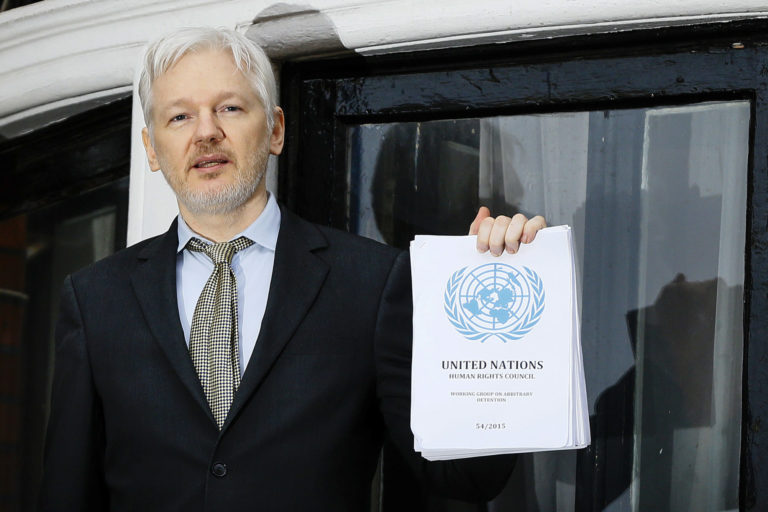 WikiLeaks Founder Julian Assange Attends Pope Francis’s Funeral
