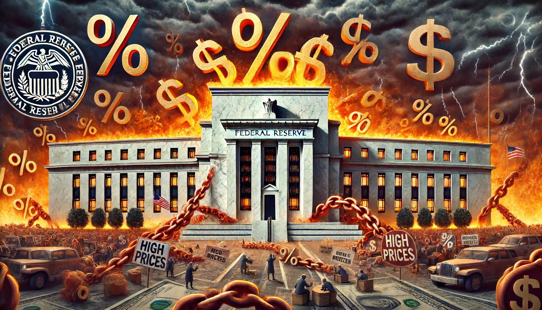 Federal Reserve Wants to Cut Rates, Appears Trapped by Inflation