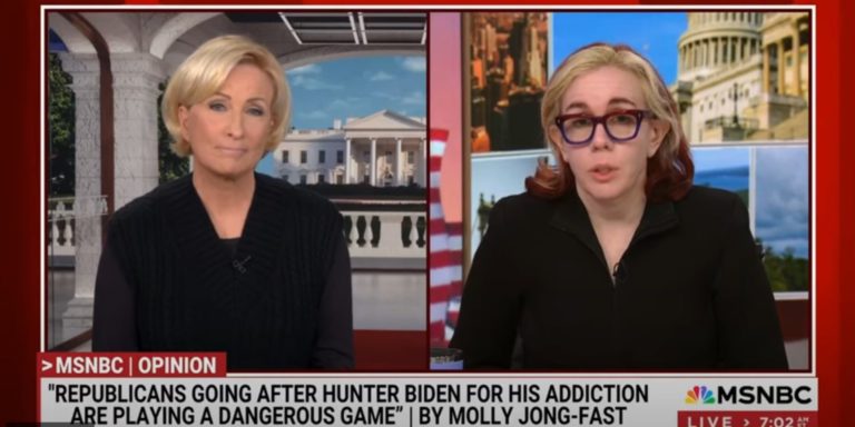 Alcohol-Abusing MSNBC Shill Defends Hunter Biden by Citing Her Own Addiction