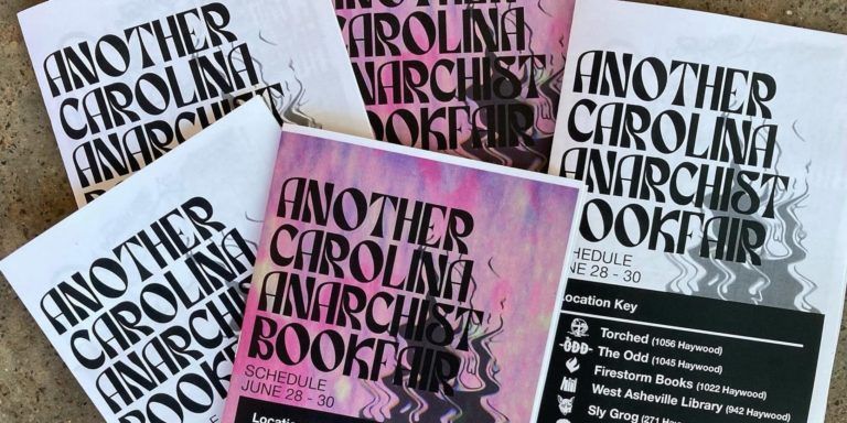 Pro-Hamas Radicals Violently Assault Jews at N.C. Public Library’s ‘Anarchist Bookfair’