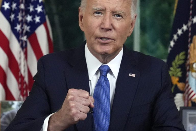 Bruise on Biden’s Jaw Has Some Wondering If Race Exit Was Beaten Out of Him