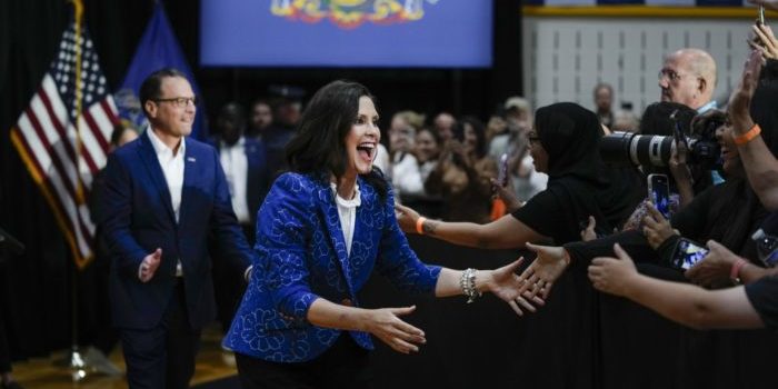 Gretchen Whitmer and Josh Shapiro