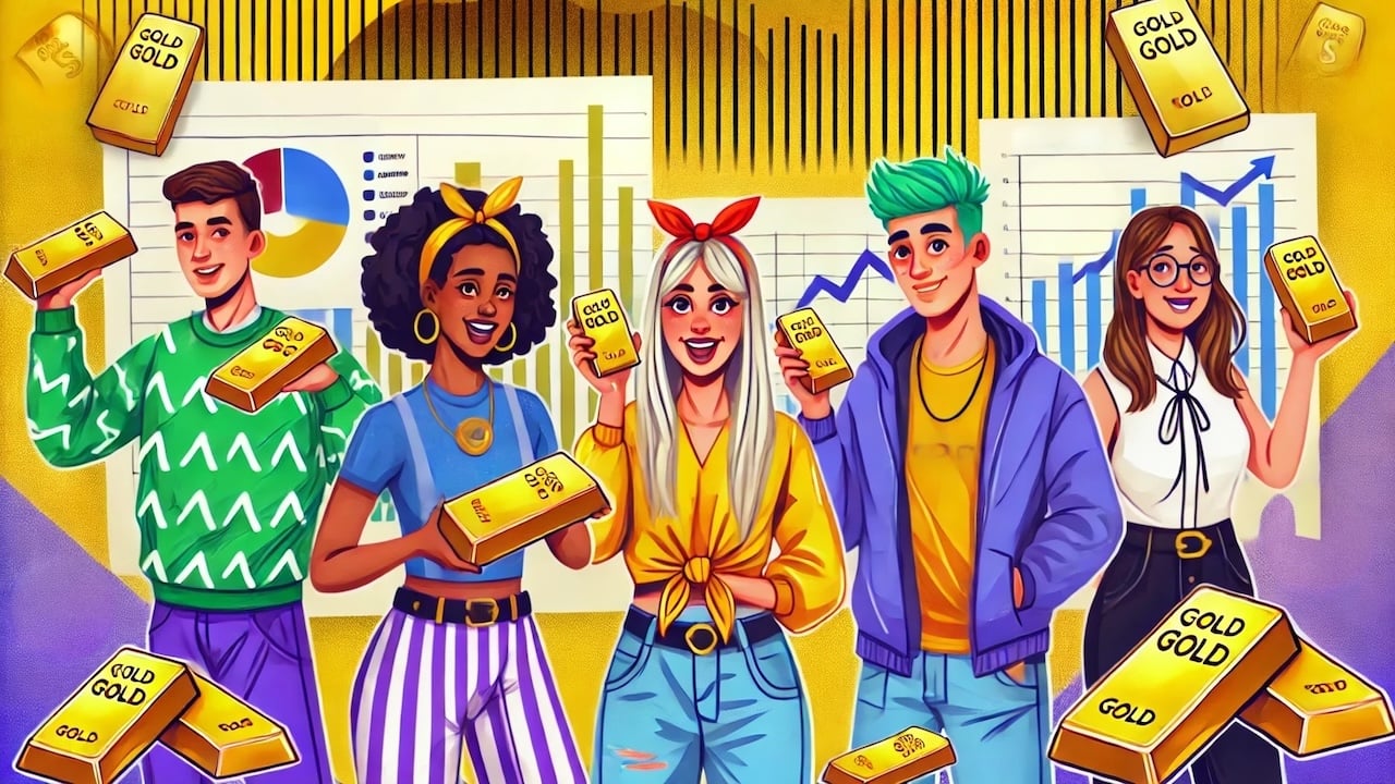 Gen Z and Millennial Investors Want Gold!