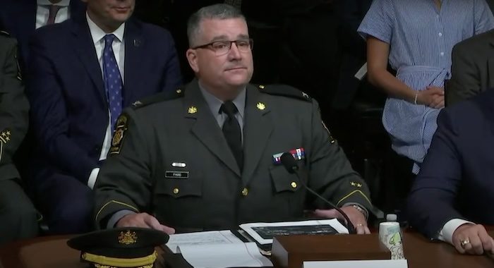 Pennsylvania State Police Commissioner Christopher L. Paris. PHOTO: Screenshot from House Homeland Security hearing