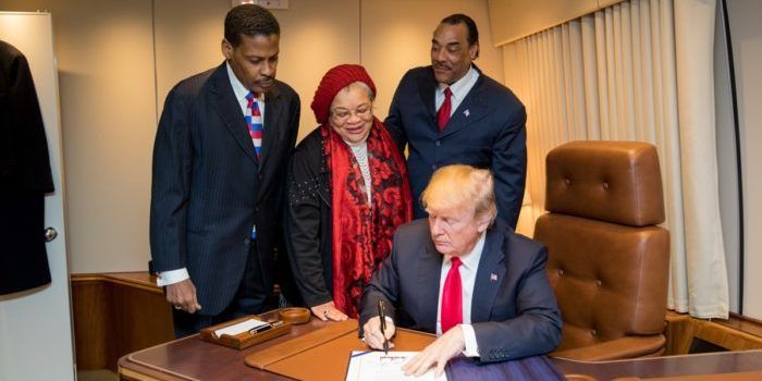 Donald Trump and Alveda King