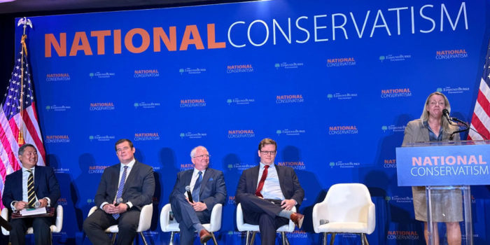 Lawfare panel at National Conservatism conference