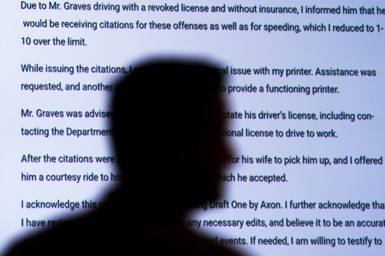 AI Chatbots Writing Crime Reports May Revolutionize Policing, but Concerns Abound