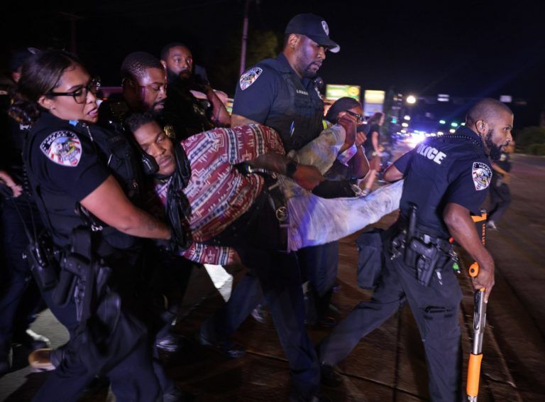 Ferguson Police Release Footage of Suspect Charging Black Officer on Riot Anniversary